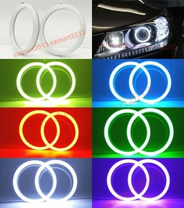for Honda Accord 13-15 headlight cotton RGB halo ring angel eye blue tooth DRL - Picture 1 of 18