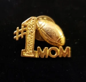 American Football Mom Cap Mütze Pin #1 goldfarben - Bild 1 von 6