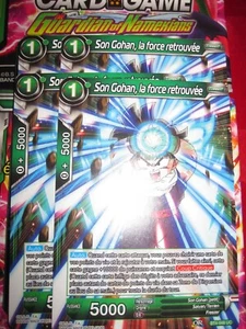 DRAGON BALL SUPER SON GOHAN LA FORCE RETROUVEE PLAYSET (LOT DE 4) BT4-048 UC - Picture 1 of 1