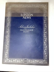 Queen Elizabeth II Silver Jubilee 1952-1977 London News Great Piece Of Mem. - Picture 1 of 12
