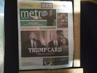 Metro: Cover Headline TRUMP CARD, President Donald Trump his Supreme Court 2017