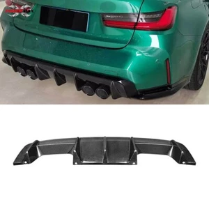 Kit de carrocería difusor trasero de fibra de carbono seco para BMW M3 G80 M4 G82 2020-2022 - Imagen 1 de 7