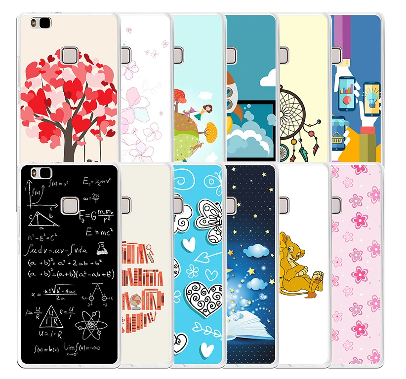 Cover IN Gel TPU per Huawei P9 Lite Disegni Originali Disegni - Immagine 1 di 1
