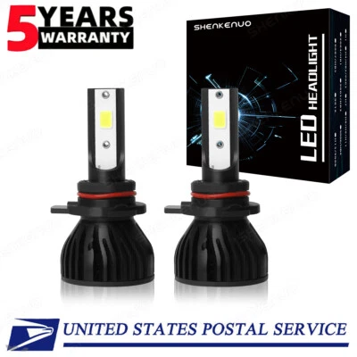 Para Fiat 500L 2014-2020 2x 9012 Faros LED Bombillas de haz alto bajo 6000K Blanco Foto 1 de 4