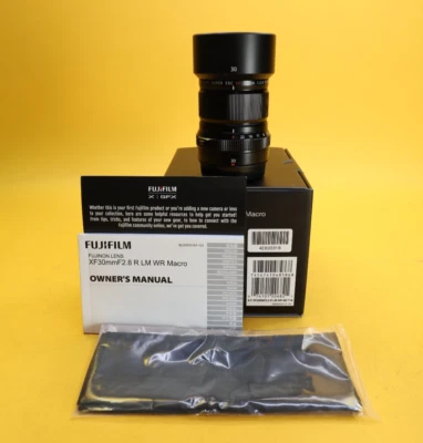 Fujifilm XF 30mm F2.8 R LM WR Macro Lens - Image 1 of 4