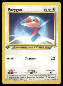 Pokemon Tcg LP Porygon [1ª Edición] #78 Neo Destiny  - Imagen 1 de 2