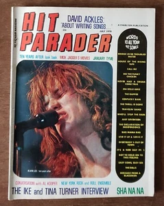 Hit Parader Magazine July 1970 Ten Years After Tina Turner Mick Jagger Lennon - Picture 1 of 12