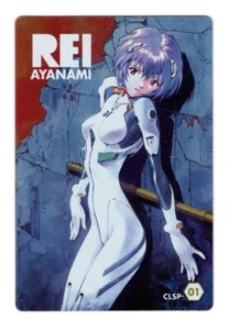 plastic card Neon Genesis Evangelion EVA anime Ayanami Rei - Picture 1 of 2