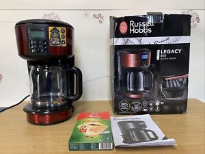 Russell Hobbs Legacy Coffee Maker - Metallic Red ï¿¼ Advanced brewing system