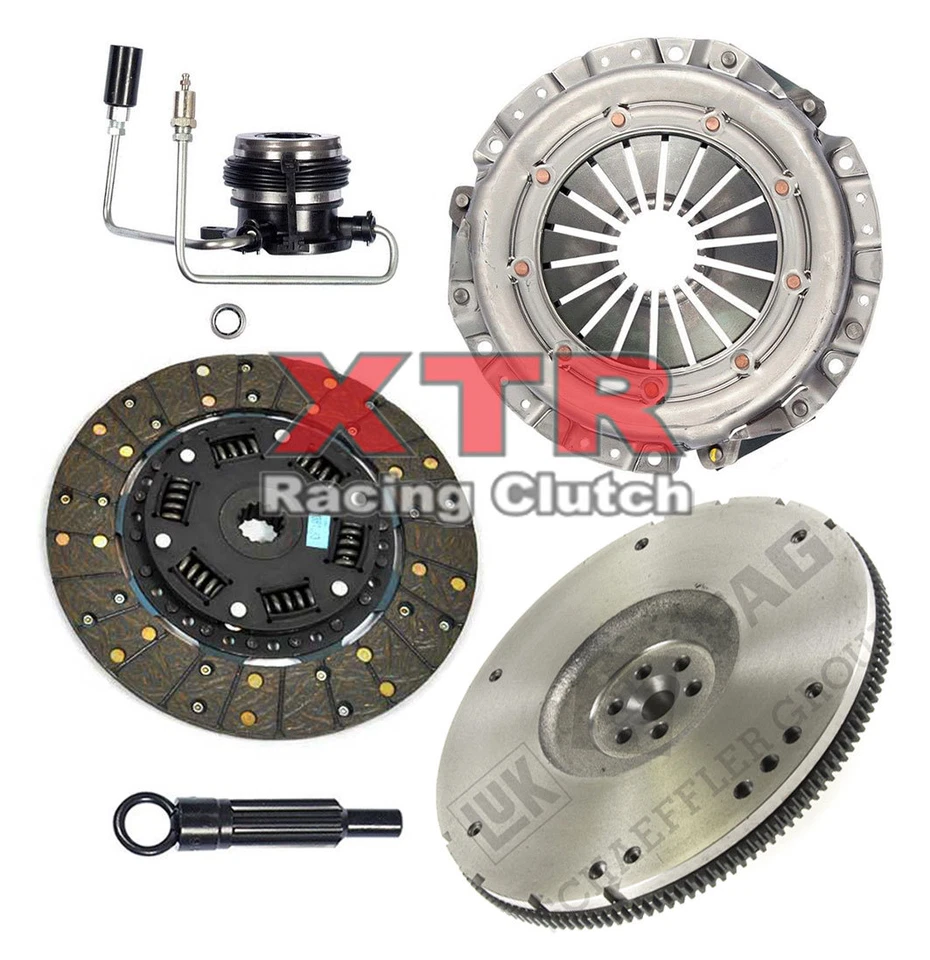 XTR PREMIUM CLUTCH KIT w/ SLAVE & HD FLYWHEEL for 1991-1992 JEEP COMANCHE 2.5L - Image 1 of 1