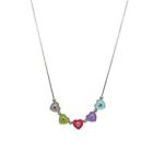 Heart Beads Chokers Alloy Material Beaded Necklace Suitable for Any Occasion