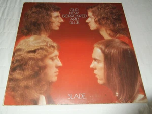 Slade ~ Old New Borrowed And Blue (LP) GateFold Vinyl Record ~ Original UK LP - Picture 1 of 4