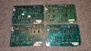 Lot of 4 x Gottlieb System 1 Pinball CPU MPU Circuit Boards Untested AS IS - Picture 1 of 10