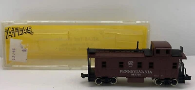 N Scale Atlas 3583 Caboose Train PRR Pennsylvania Railroad #983749. - Image 1 of 4