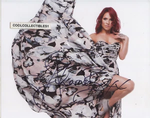 SHARNA BURGESS "DANCING WITH THE STARS" HANDSIGNIERTES 8X10 FARBFOTO "PROOF" - Bild 1 von 4