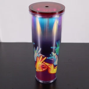 Starbucks ASL Sign Language 24oz Venti Cold Tumbler - Bild 1 von 7