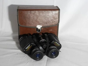 Vintage Tasco Zoom Model No. 101 Binoculars Fully Coated Optics 7X-15X35 w/ Case - Picture 1 of 6