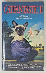 MARTIN H. GREENBERG SIGNED ANDRE NORTON 1ST ED - Catfantastic II, 1991 - Picture 1 of 5