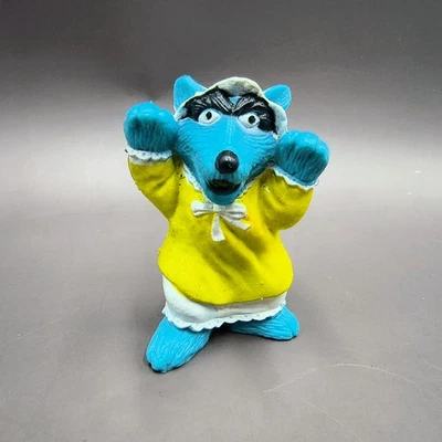 Figura de PVC Rara Monstruo de Herry Big Bad Wolf Sesame Street Questor 2,5 pulgadas Foto 1 de 4