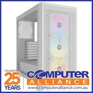 Corsair 3000D RGB Airflow White Mid Tower ATX Case - Picture 1 of 3