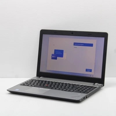 Lenovo ThinkPad E570 Windows 11 15.6 in Laptop Intel i5 7200U 8GB RAM 240GB SSD - Image 1 of 4