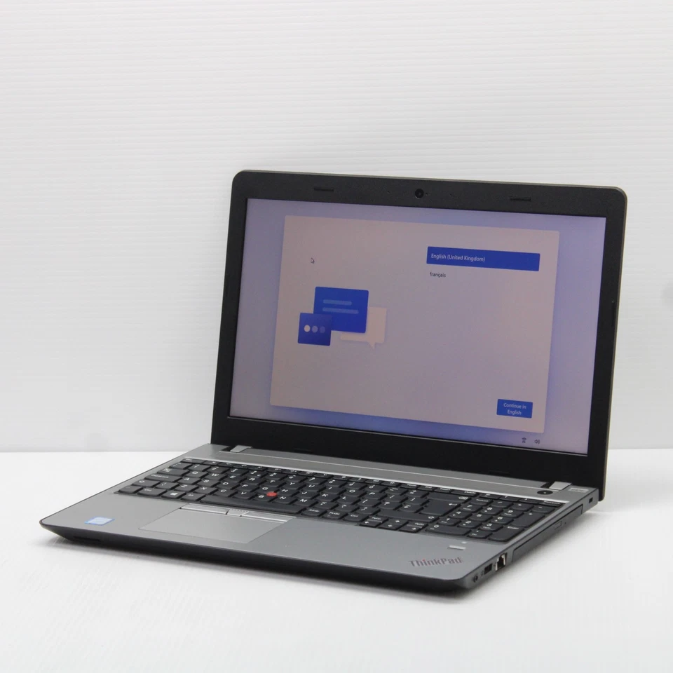 Lenovo ThinkPad E570 Windows 11 15.6 in Laptop Intel i5 7200U 8GB RAM 240GB SSD - Image 1 of 4