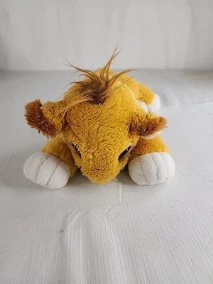 1993 Disney 12” Plush Lion King Simba Cub Floppy Laying Down Mattel VTG - Image 1 of 4