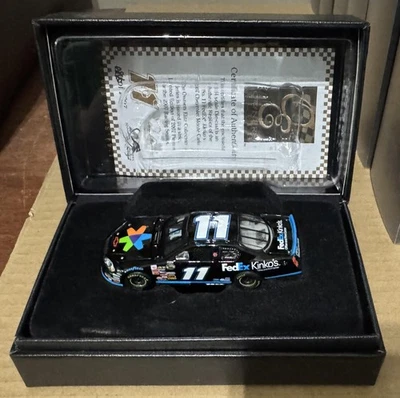 2007 Denny Hamlin FedEx Kinkos 1:64 scale ELITE car - Image 1 of 4