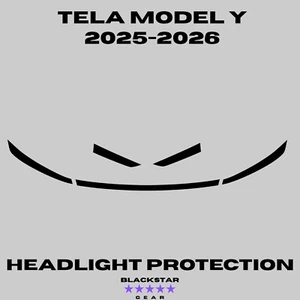 Fits Tesla Model Y 2025-2026 Paint Protection TPU PPF Pre-Cut Kit Easy Install - Picture 1 of 3