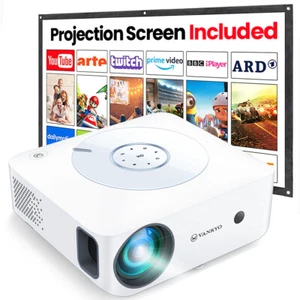 Proyector de video LCD cine en casa VANKYO Leisure E30T 5G WiFi 4K 1080P Full HD - Imagen 1 de 9
