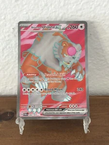 Bloodmoon Ursaluna ex #202/167 SV06: Twilight Masquerade casi como nuevo o mejor - Imagen 1 de 2