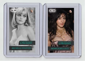 Tarjeta de tabaco Michelle Pfeiffer rara MH Cheroot #'d x/3 no. 566 - Imagen 1 de 1