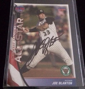 JOE BLANTON 2004 CHOICE ROOKIE Autographed Signed AUTO Baseball Card 43 - Picture 1 of 1