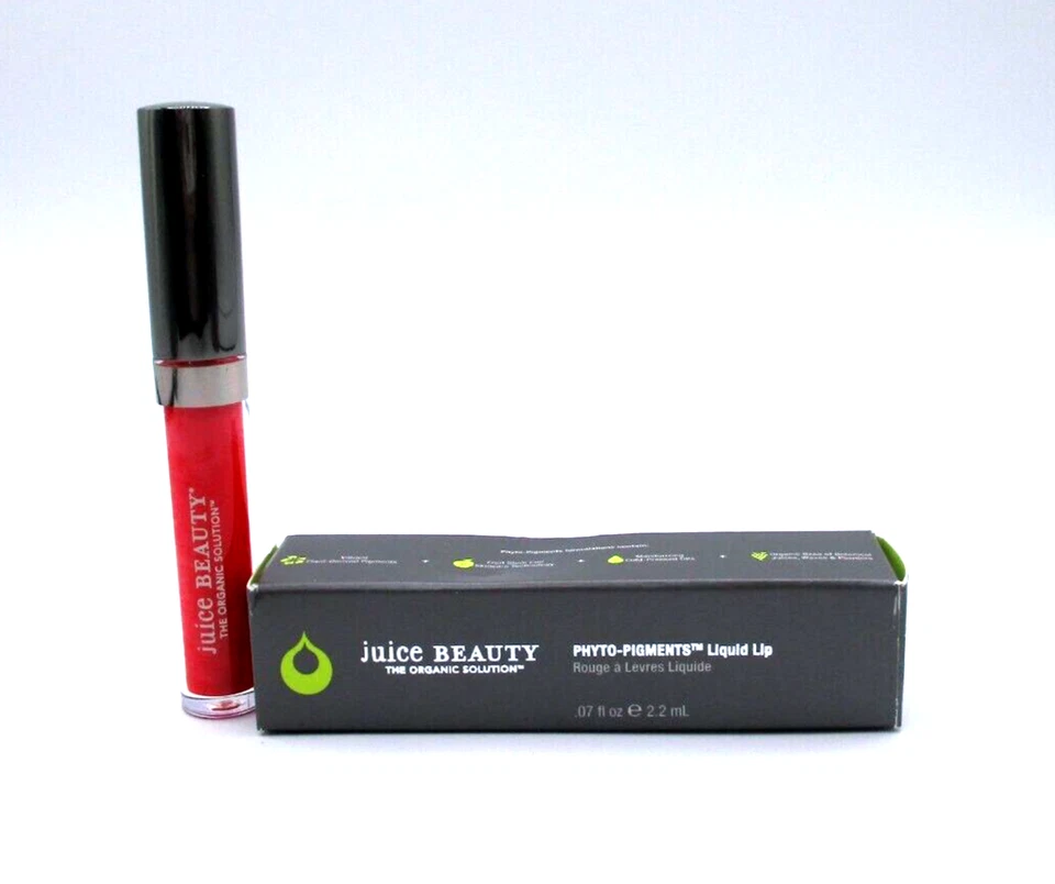 Juice Beauty Phyto Pigments Liquid Lip ~ 09 Apple ~ 2.2 ml / .07 oz ~ BNIB - Image 1 of 4