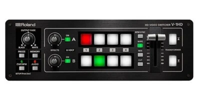 Roland V-1HD STR Video Switcher Web Streaming Bundle 4 HDMI In 2 HDMI Out NEW - Image 1 of 4