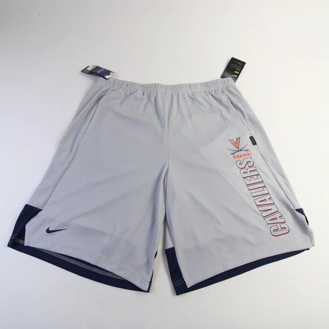 Virginia Cavaliers Nike Dri-Fit Practice Shorts Men's Gray New Cover