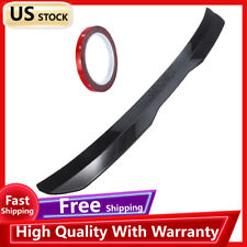 Universal Rear Window Roof Rear Spoiler Kit Visor Deflector (Carbon Fiber Style)