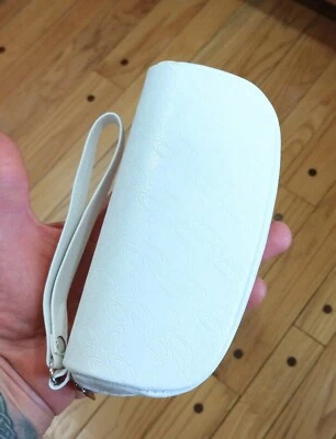 OAKLEY белый логотип мягкий молнии чистый солнцезащитные очки очки чехол запястье ремень очки - Изображение 1 из 4