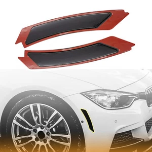 For BMW E90 E91 Sedan LCI 2009-2011 Side Marker Lamp Bumper Reflector Smoke Lens - Picture 1 of 9