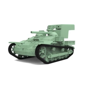 SSMODEL 1/200 Military Model Kit France Renault UE57 Tank Destroyer GAMES - Picture 1 of 4