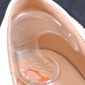 Gel Silicone Heel Grip Back Liner Shoe Insole Pads Foot Care Protector Cushion - Picture 1 of 10
