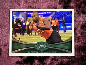 Terrance Ganaway 2012 Topps RC #356 MINT Jets Rookie Jersey Baylor Bears DeKalb - Picture 1 of 2