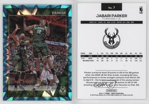 2016-17 Panini NBA Hoops Teal Explosion Jabari Parker #7