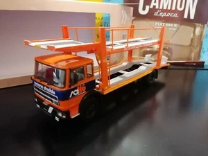 1/43 IXO DeA DeAgostini 09 Fiat 684 bisarca ACI 1970 camion d'epoca truck RARE - Foto 1 di 2