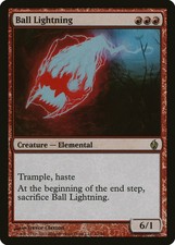 Ball Lightning FOIL Premium Deck Series: Fire and Lightning HEAVILY PLD ABUGames