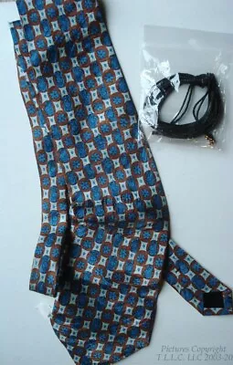 RARE NEW Korean 1995 Hanna Barbera Studio Staff Store 100% Silk Scooby Doo Tie - Image 1 of 4