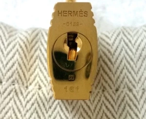 Hermes New Cadenas Lock 2 keys For Birkin/Kelly/Bolide Choose Your Number - Picture 1 of 45
