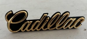 OEM Cadillac Deville Seville Brougham Eldorado Fleetwood Gold Grille Emblem  - Picture 1 of 2