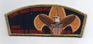 Ozark Trails Council Friends of Scouting CSP 2003, tipo SA-24, ¡como nuevo! - Imagen 1 de 1