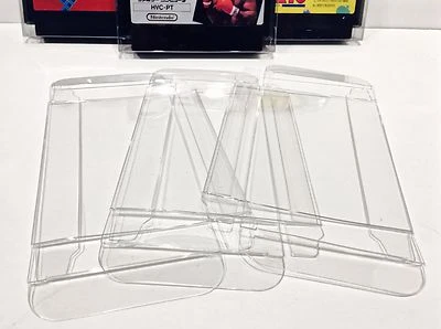 150 Protectors For NINTENDO FAMICOM Cartridges  Clear Custom Display Cases Boxes - Image 1 of 4